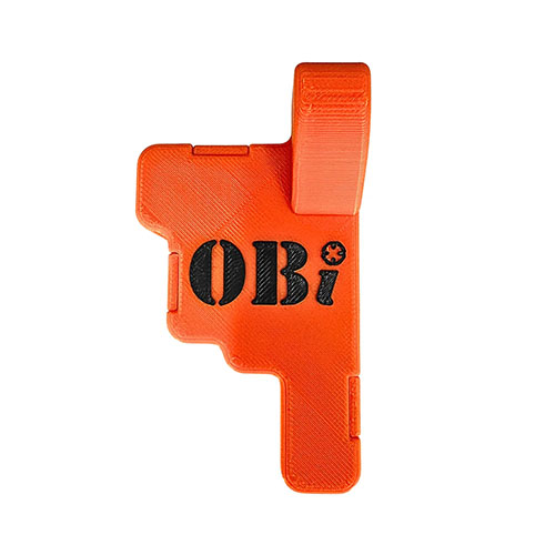 OBi Trigger Case er en 3D-printet løsning som beskytter din reserve-trigger uten unødvendig bulk, perfekt for riflevesker og skytetasker.